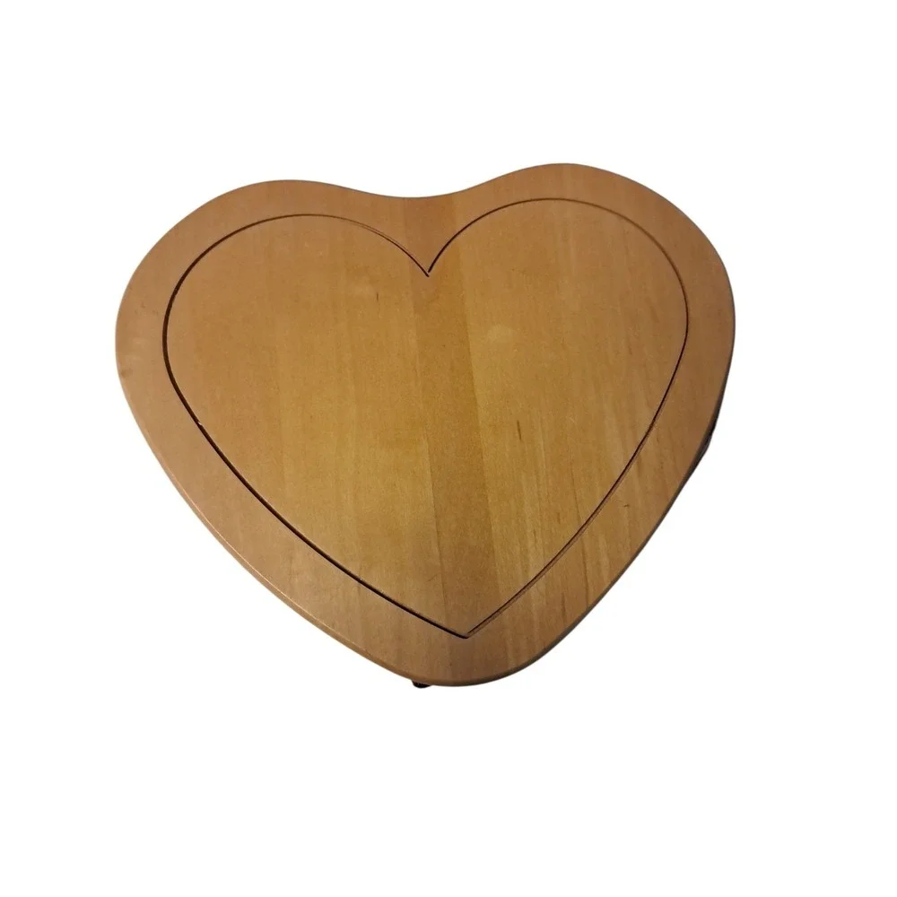 Longaberger 1999‎ Large Heart Lid Basket Combo Liner